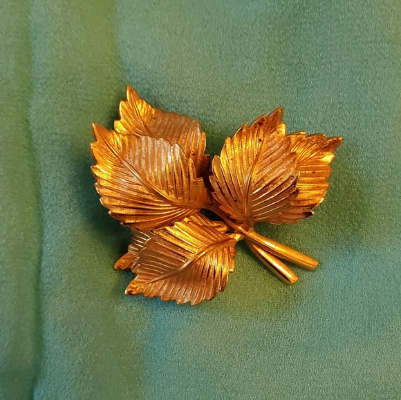 LISNER, GOLD BIRCH 3 double leaf, 1960'S - Picture 3 of 3